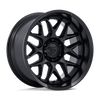 Lynx - 22in, Cast Aluminum, Blackout, 22X9, 6X135, 1mm, 194933433070, SAEJ2530, 194933433070
