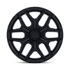 Flux - 22in, Cast Aluminum, Gloss Black, 22X9.5, 6X135, 20mm, 194933331734, SAEJ2530, 194933331734