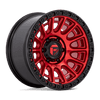 Cycle - 17in, Cast Aluminum, Candy Red W/ Black Ring, 17X9, 6X5.5, -12mm, 194933211135,, 194933211135