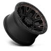 Traction - 17in, Cast Aluminum, Matte Black W Double Dark Tint, 17X9, 5X5.0, 1mm, 194933196500, SAE J2530 JWL VIA, 194933196500