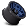 Traction - 17in, Cast Aluminum, Dark Blue W/ Black Ring, 17X9, 5X5.0, -12mm, 194933196364, SAE J2530 JWL VIA, 194933196364