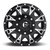 Throttle - 17in, Cast Aluminum, Matte Black Milled, 17X6.5, 8X6.5, 129mm, 885463835082,, 885463835082