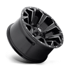 Assault - 20in, Cast Aluminum, Gloss Black Milled, 20X9, 5X4.5/5.0, 1mm, 885463849874,, 885463849874