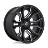 Rage - 20in, Cast Aluminum, Gloss Black Milled, 20X10, 6X135/5.5, -18mm, 885463922607,, 885463922607