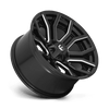 Rage - 20in, Cast Aluminum, Gloss Black Milled, 20X10, 6X135/5.5, -18mm, 885463922607,, 885463922607
