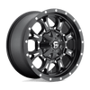 Krank - 20in, Cast Aluminum, Matte Black Milled, 20X10, 8X180, -12mm, 885463836294,, 885463836294