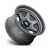 Shok - 17in, Cast Aluminum, Matte Anthracite, 17X9, 6X5.5, 1mm, 885463868882,, 885463868882