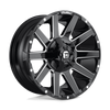 Contra - 20in, Cast Aluminum, Gloss Black Milled, 20X9, 8X180, 20mm, 885463859996, SAE J2530 JWL VIA, 885463859996