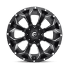 Assault - 18in, Cast Aluminum, Matte Black Milled, 18X9, 5X5.5/150, 1mm, 885463842721,, 885463842721