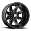 Maverick - 20in, Cast Aluminum, Matte Black Milled, 20X8.25, 8X200, -201mm, 885463841113,, 885463841113