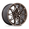 Stampede - 19in, Flow Formed Aluminum, Matte Bronze, 19X10, 5X4.5, 35mm, 194933443215, SAEJ2530, 194933443215