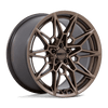 Stampede - 19in, Flow Formed Aluminum, Matte Bronze, 19X10, 5X4.5, 35mm, 194933443215, SAEJ2530, 194933443215