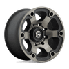 Beast - 17in, Cast Aluminum, Matte Black Double Dark Tint, 17X9, 8X6.5, 1mm, 885463846507,, 885463846507