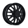 Catalyst Dually - 20in, Fusion Forged, Matte Black W/ Gloss Black Lip, 20X8.25, 8X200, 105mm, 194933438853, SAE J2530 JWL VIA, 194933438853