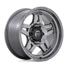 Oxide - 18in, Flow Formed Aluminum, Matte Gunmetal, 18X9, 6X5.5, 1mm, 194933183975,, 194933183975