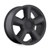 PR131 - 20in, Cast Aluminum, Matte Black, 20X8.5, 6X5.5, 31mm, 757558119769, 757558119769