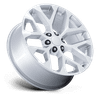PR177 - 20in, Cast Aluminum, Silver Machined, 20X9, 6X5.5, 24mm, 194933322992, SAE J2530 JWL VIA, 194933322992