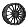 P3A - 18in, Cast Aluminum, Matte Black, 18X8, 5X112, 40mm, 195338032707, 195338032707