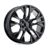 PR187 - 22in, Cast Aluminum, Gloss Black, 22X9, 6X5.5, 24mm, 757558019489, 757558019489
