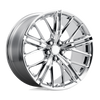 PR194 - 20in, Cast Aluminum, Chrome, 20X9, 5X120, 30mm, 757558760206, 757558760206