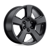 PR183 - 20in, Cast Aluminum, Gloss Black, 20X9, 6X5.5, 27mm, 757558665839, 757558665839