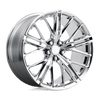 PR194 - 20in, Cast Aluminum, Chrome, 20X10, 5X120, 35mm, 757558760190, 757558760190