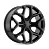 PR176 - 26in, Cast Aluminum, Gloss Black, 26X10, 6X5.5, 24mm, 757558760848, SAE J2530 JWL VIA, 757558760848