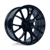 PR161 - 22in, Cast Aluminum, Gloss Black, 22X11, 5X115, 18mm, 757558662593, 757558662593