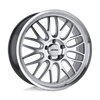P4C - 17in, Cast Aluminum, Silver W/ Machined Face & Lip, 17X8, 5X120, 35mm, 195338161421, 195338161421