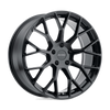 P2B - 15in, Cast Aluminum, Gloss Black, 15X7, 5X100, 40mm, 195338030260, 195338030260