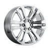 PR182 - 22in, Cast Aluminum, Chrome, 22X9, 6X5.5, 24mm, 757558665587, 757558665587