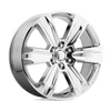 PR172 - 22in, Cast Aluminum, Chrome, 22X9, 6X135, 44mm, 757558649501, 757558649501
