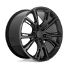 PR137 - 20in, Cast Aluminum, Matte Black, 20X9, 5X5.0, 34mm, 757558649211, 757558649211