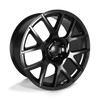 PR163 - 20in, Cast Aluminum, Satin Black, 20X9, 5X115, 20mm, 757558566129, 757558566129