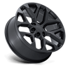 PR177 - 24in, Cast Aluminum, Satin Black, 24X10, 6X5.5, 24mm, 194933313853, SAE J2530 JWL VIA, 194933313853
