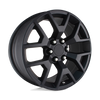 PR169 - 22in, Cast Aluminum, Matte Black, 22X9, 6X5.5, 28mm, 757558649648, 757558649648