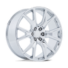 PR199 - 22in, Cast Aluminum, Chrome, 22X9, 6X5.5, 28mm, 194933374441, SAE J2530 JWL VIA, 194933374441