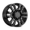 PR207 - 20in, Cast Aluminum, Gloss Black, 20X8.5, 8X180, 47mm, 757558761531, SAE J2530 JWL VIA, 757558761531