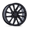 PR213 - 26in, Cast Aluminum, Gloss Black, 26X10, 6X5.5, 31mm, 194933374267, SAE J2530 JWL VIA, 194933374267