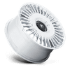 Tiara - 22in, Cast Aluminum, Chrome, 22X9, 5X4.25/4.5, 38mm, 194933292530, SAE J2530 JWL VIA, 194933292530