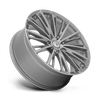 Corona - 20in, Flow Formed Aluminum, Titanium Brushed, 20X9, 5X112, 35mm, 194933025541, SAEJ2530, 194933025541