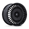 Tiara - 20in, Cast Aluminum, Gloss Black, 20X9, 5X115/120, 15mm, 194933378159, SAE J2530 JWL VIA, 194933378159