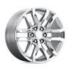 PR196 - 22in, Cast Aluminum, Polished, 22X9, 6X5.5, 24mm, 757558760756, 757558760756