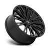 Corona - 24in, Flow Formed Aluminum, Gloss Black, 24X10, 6X5.5, 30mm, 194933092680, SAEJ2530, 194933092680