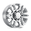 PR207 - 20in, Cast Aluminum, Chrome, 20X8.5, 8X180, 47mm, 757558761524, SAE J2530 JWL VIA, 757558761524