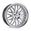 P4C - 19in, Cast Aluminum, Silver W/ Machined Face & Lip, 19X8, 5X112, 40mm, 195338161964, 195338161964