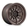 Mondo - 17in, Cast Aluminum, Burnt Bronze, 17X8.5, 6X5.5, 20mm, 194933366736, SAE J2530 JWL VIA, 194933366736