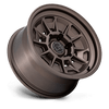 Mondo - 17in, Cast Aluminum, Burnt Bronze, 17X8.5, 6X5.5, 20mm, 194933366736, SAE J2530 JWL VIA, 194933366736