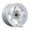 Sol - 17in, Flow Formed Aluminum, Gloss Silver W/ Machined Face, 17X8, 6X135, 38mm, 194933414130, SAEJ2530, 194933414130
