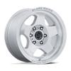 Sol - 17in, Flow Formed Aluminum, Gloss Silver W/ Machined Face, 17X8, 6X135, 38mm, 194933414130, SAEJ2530, 194933414130